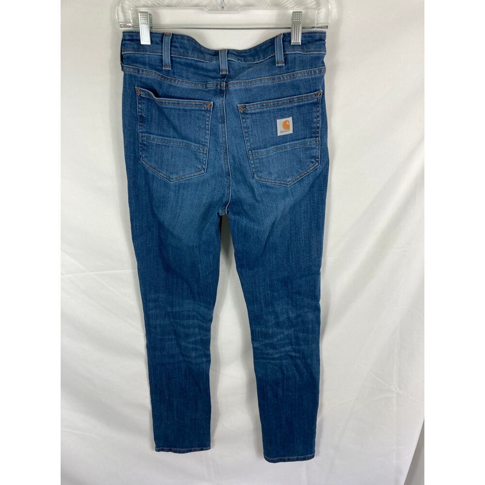 Carhartt Rugged Flex Slim-Fit Tapered Jeans Size 4 - Laurel - Picture 6 of 6